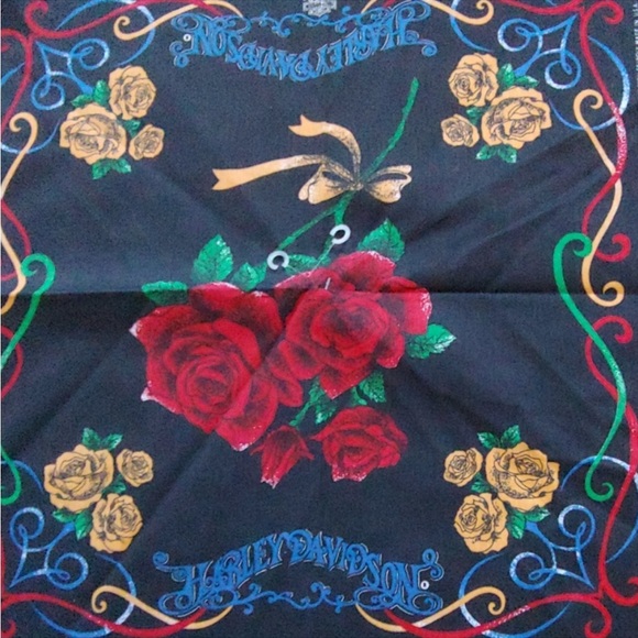 Harley-Davidson Accessories - Harley Davidson Vtg Bandana